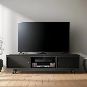 wooden tv unit