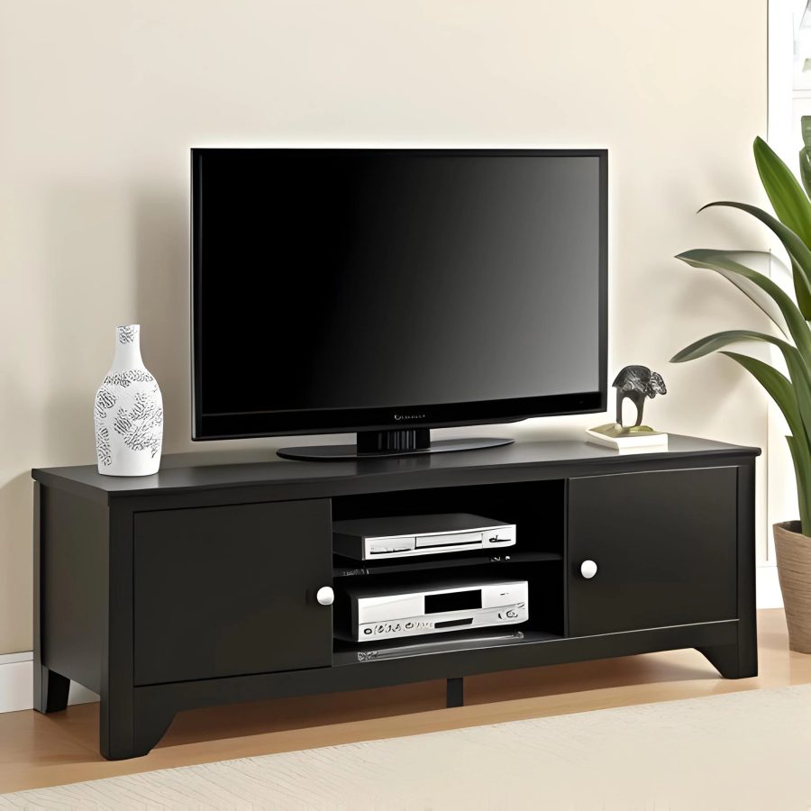 wooden tv unit