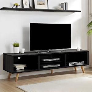 wooden tv unit