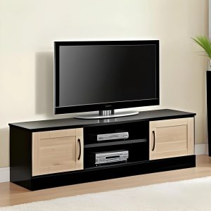 wooden tv unit