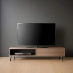 wooden tv unit