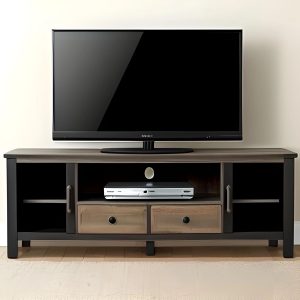 wooden tv unit