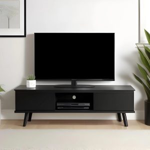 wooden tv unit