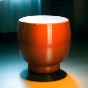 ceramic stool