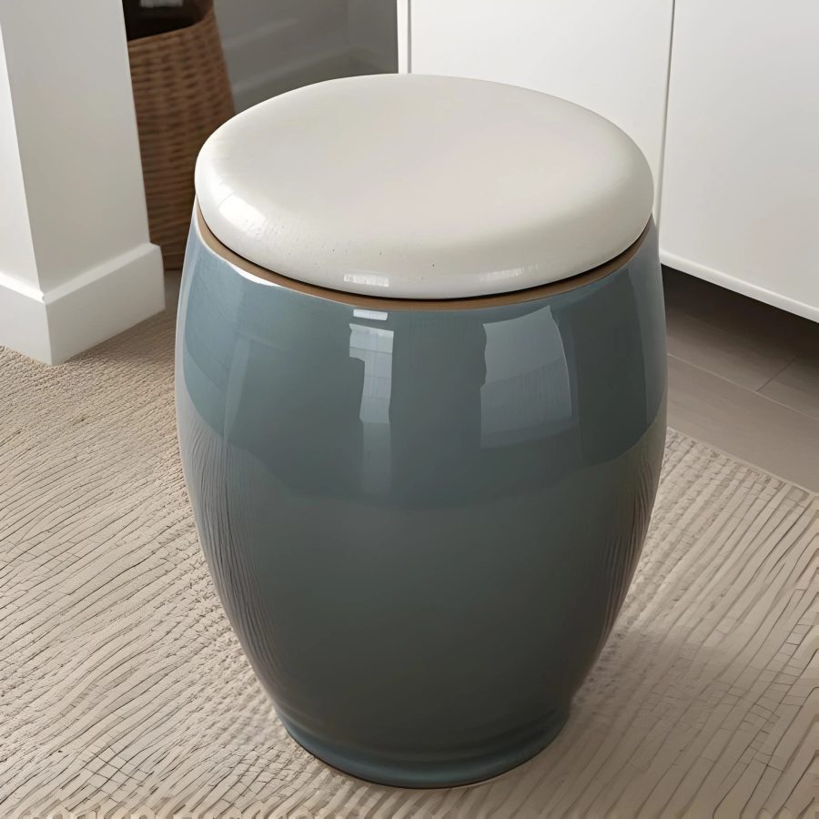 ceramic stool