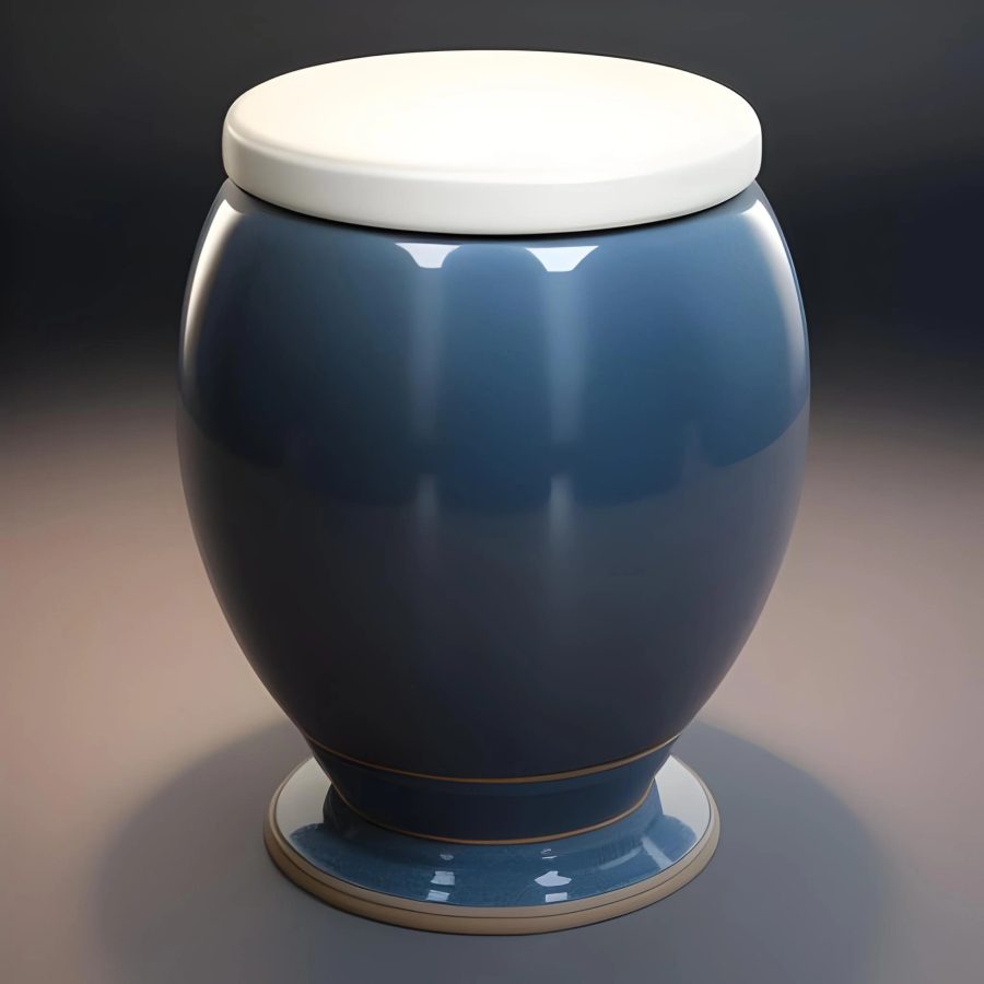 ceramic stool