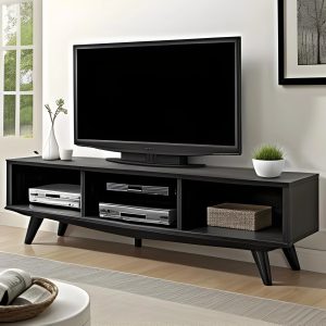 wooden tv unit